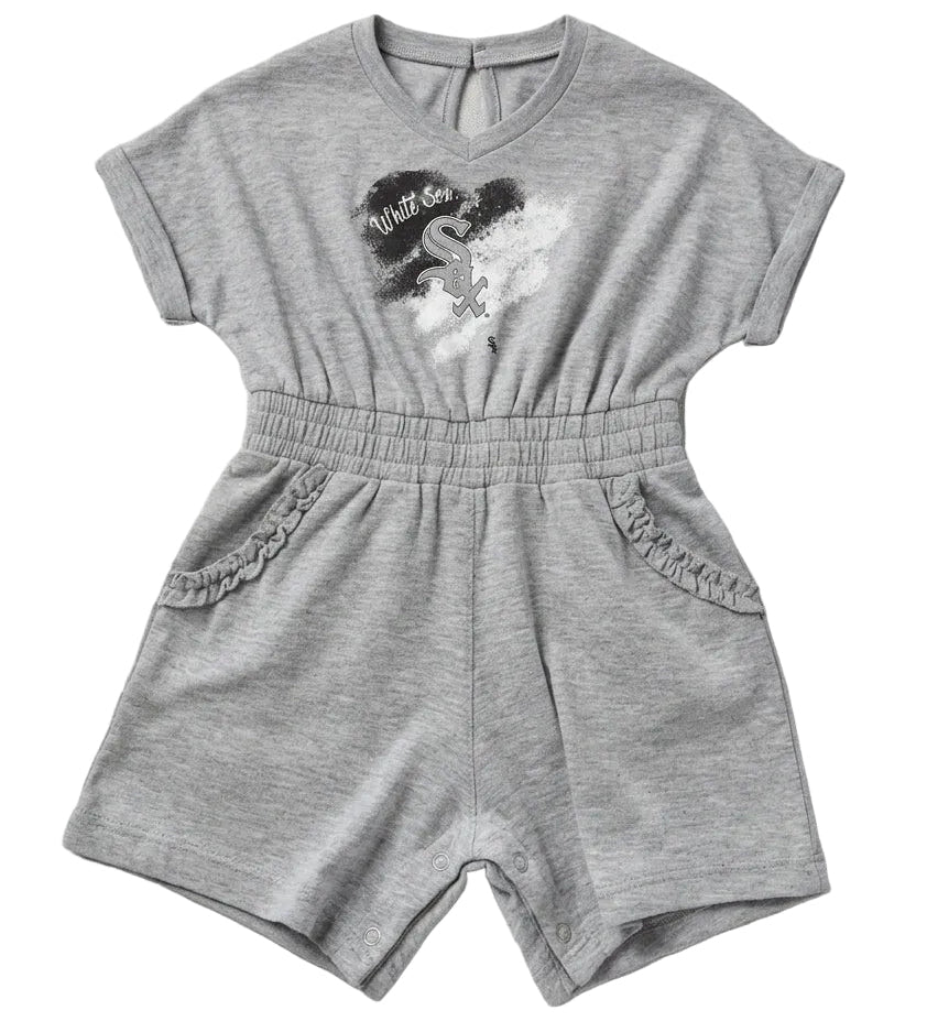 CHICAGO White SOX TODDLER GIRLS TAG ROMPER