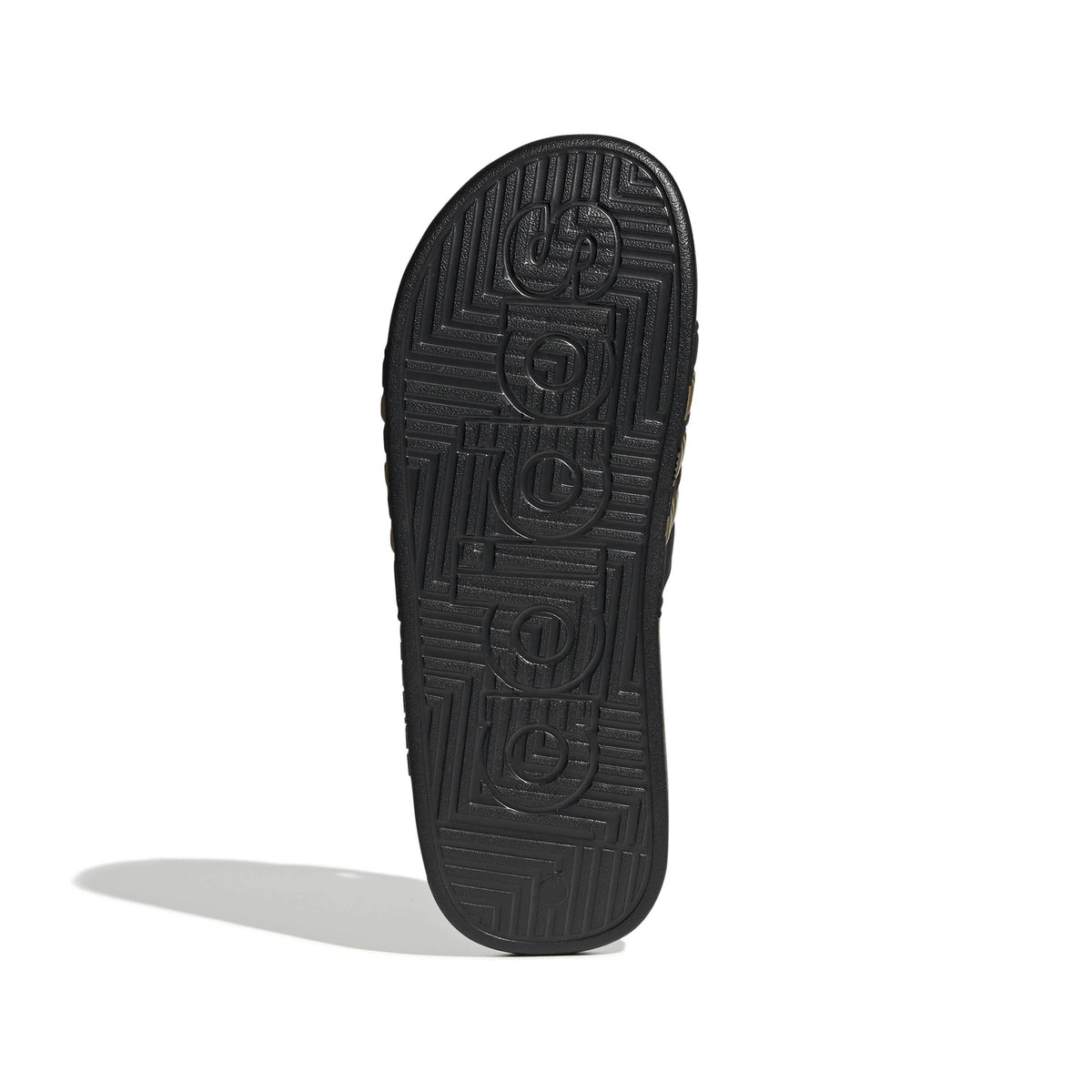 Addison Slides Adidas Adissage Slides - Black & Gold