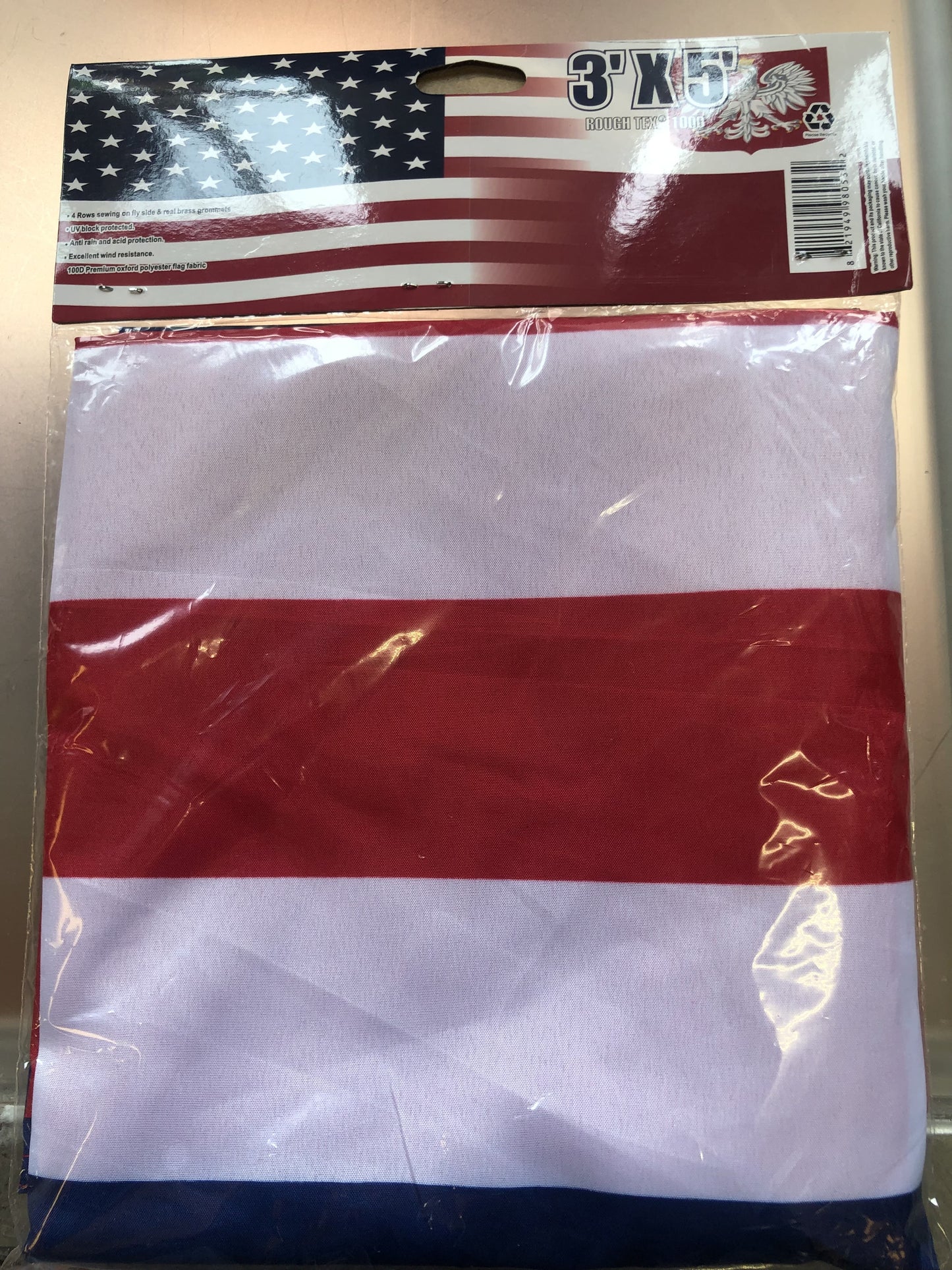 Bulk of USA America Polish Poland Eagle 3'x5'  Flag  Rough Tex® 100D 12 Pack