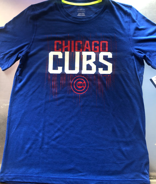 Chicago Cubs Majestic Youth Royal Blue Club T-Shirt