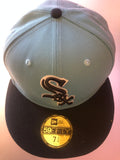 Men's Chicago White Sox New Era Light Blue/Charcoal Two-Tone Color Pack 59FIFTY Fitted Hat
