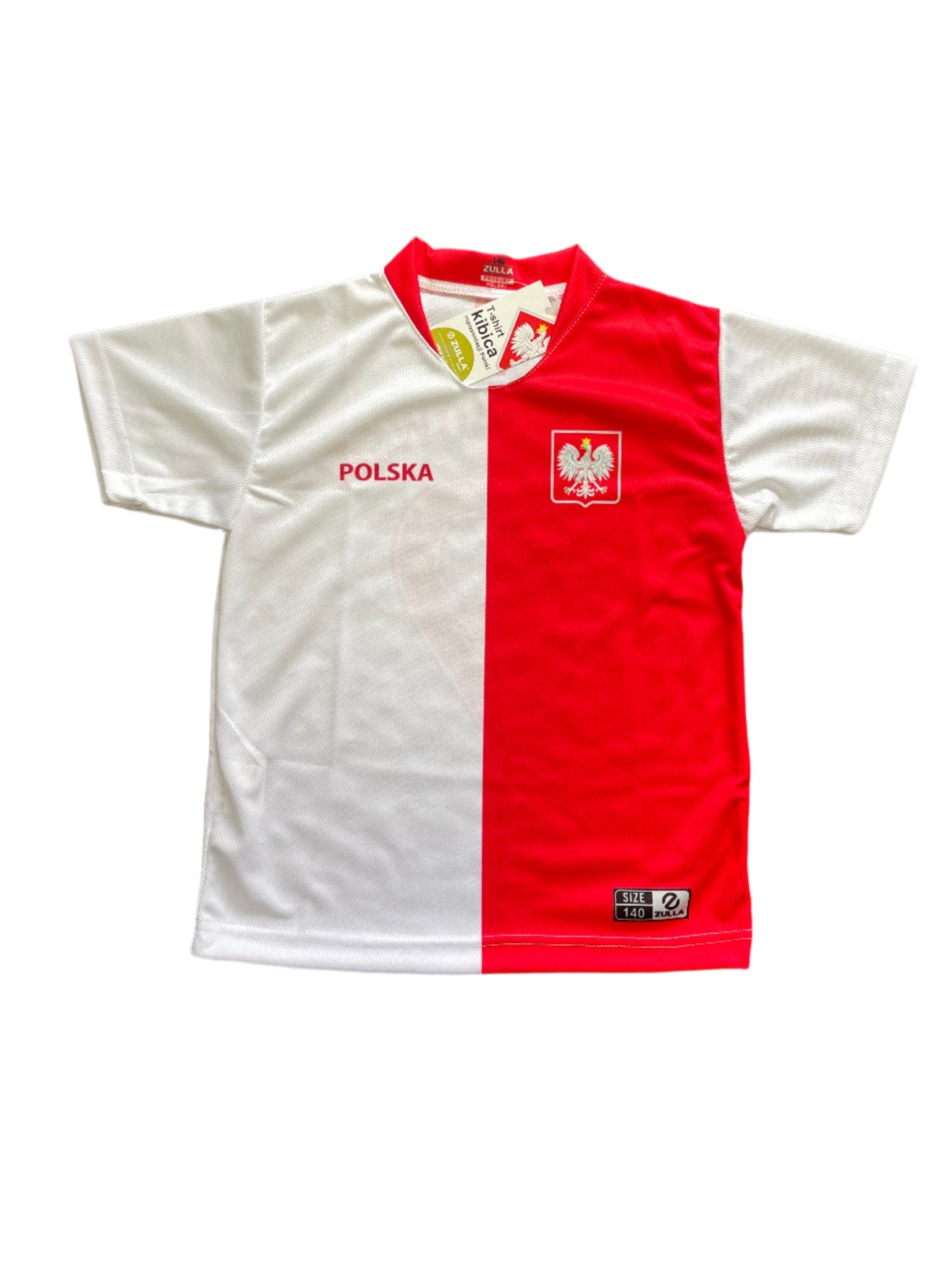 Kids/Youth Polska  Robert Lewandowski #9 Replica Euro '20 Soccer Jersey Made in Poland