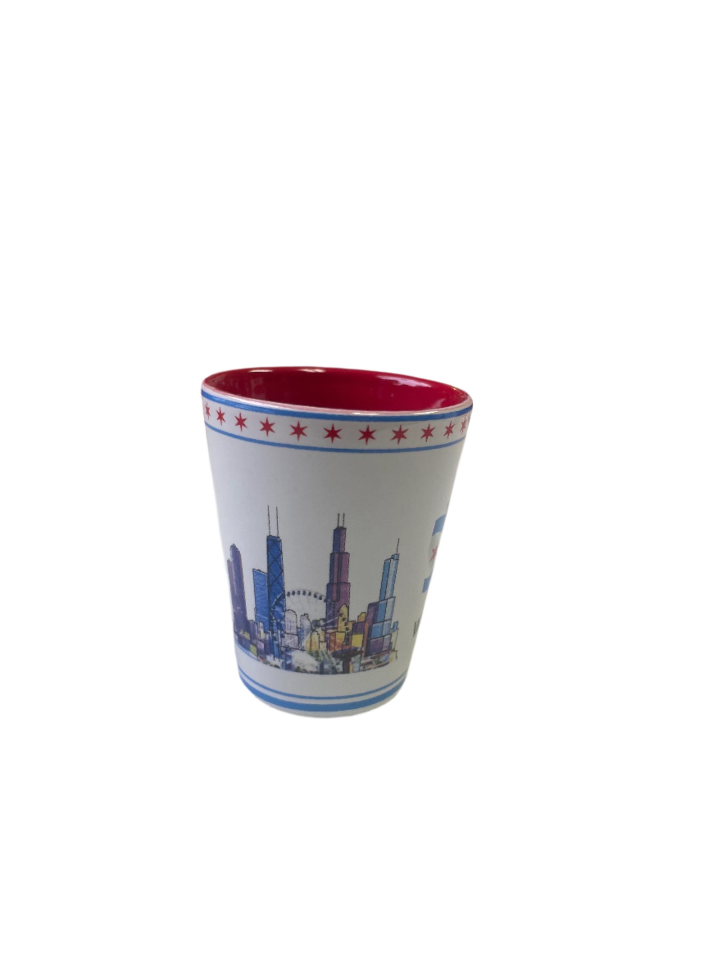 "I Love Chicago" - Chicago Souvenir Shot Glass - 6-PACK