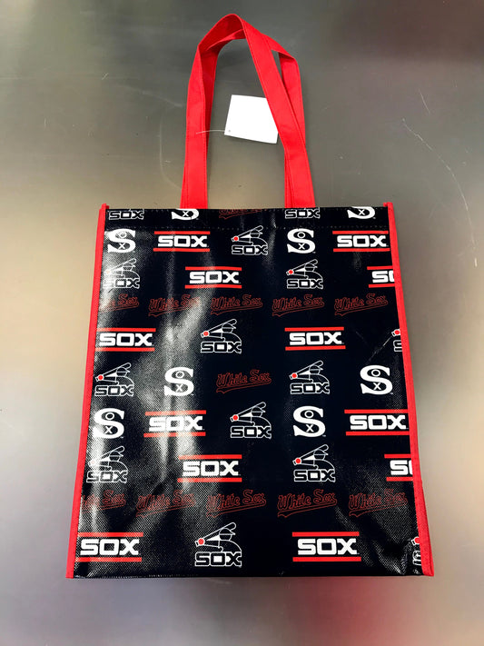 Bulk of Chicago White Sox Retro Logo Reusable Tote Bag 12 Pack