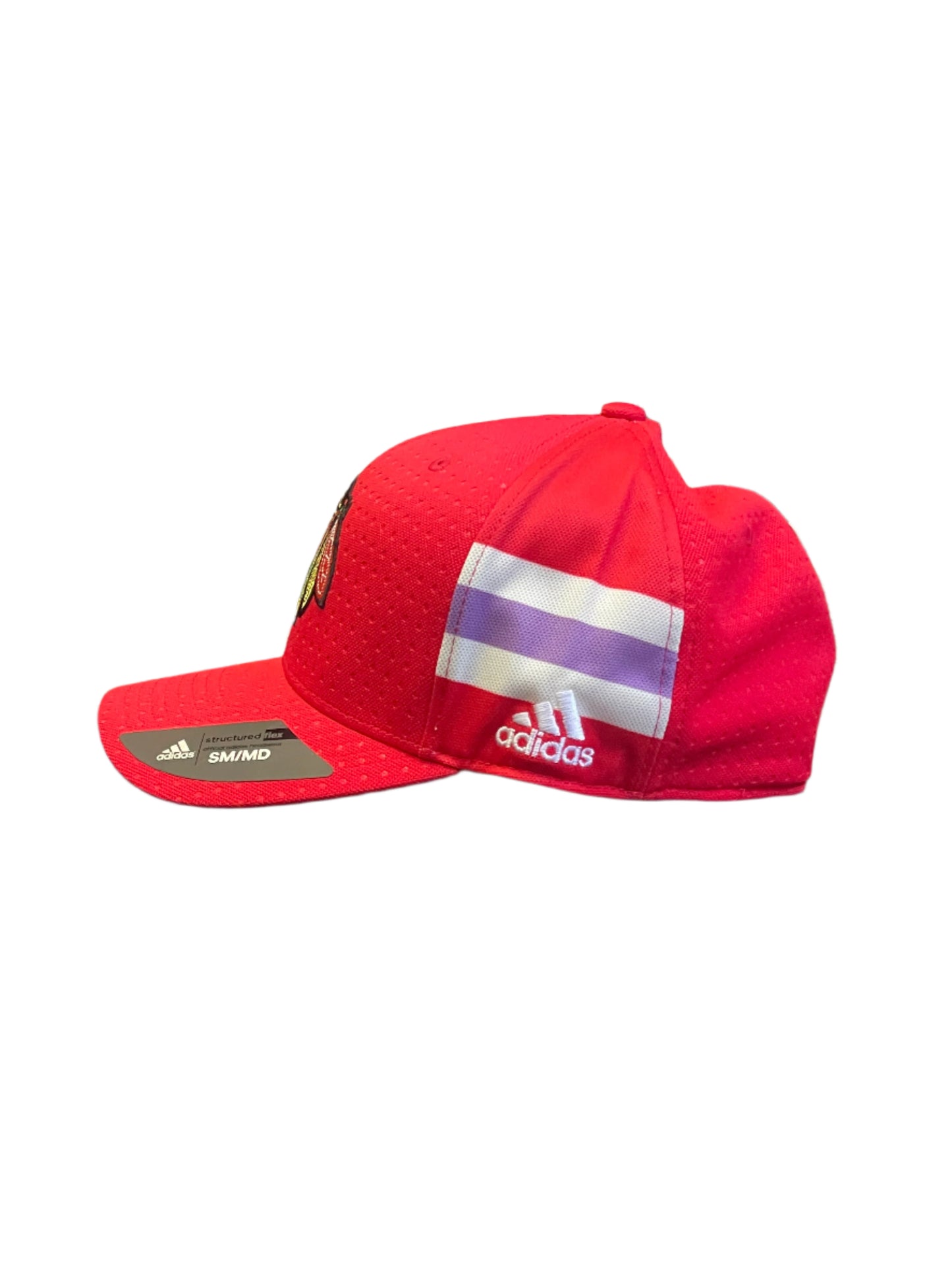 Chicago Blackhawks Cancer Support Adidas Hat