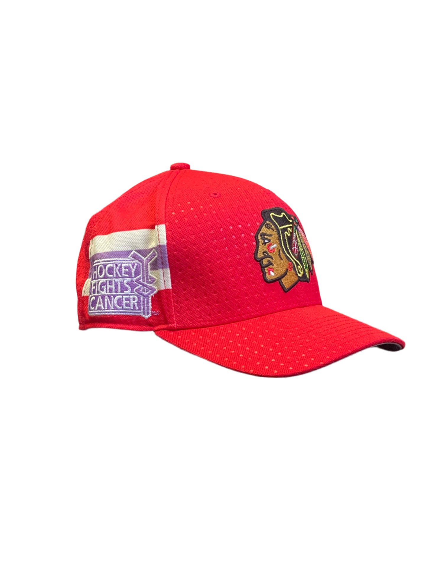 Chicago Blackhawks Cancer Support Adidas Hat