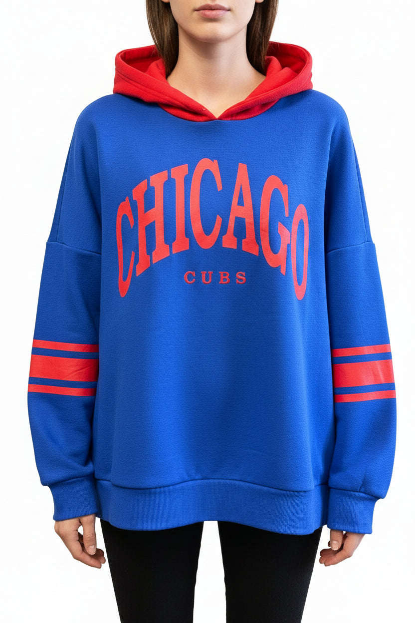 GIII For Her Womens Chicago Cubs MLB Hoodie