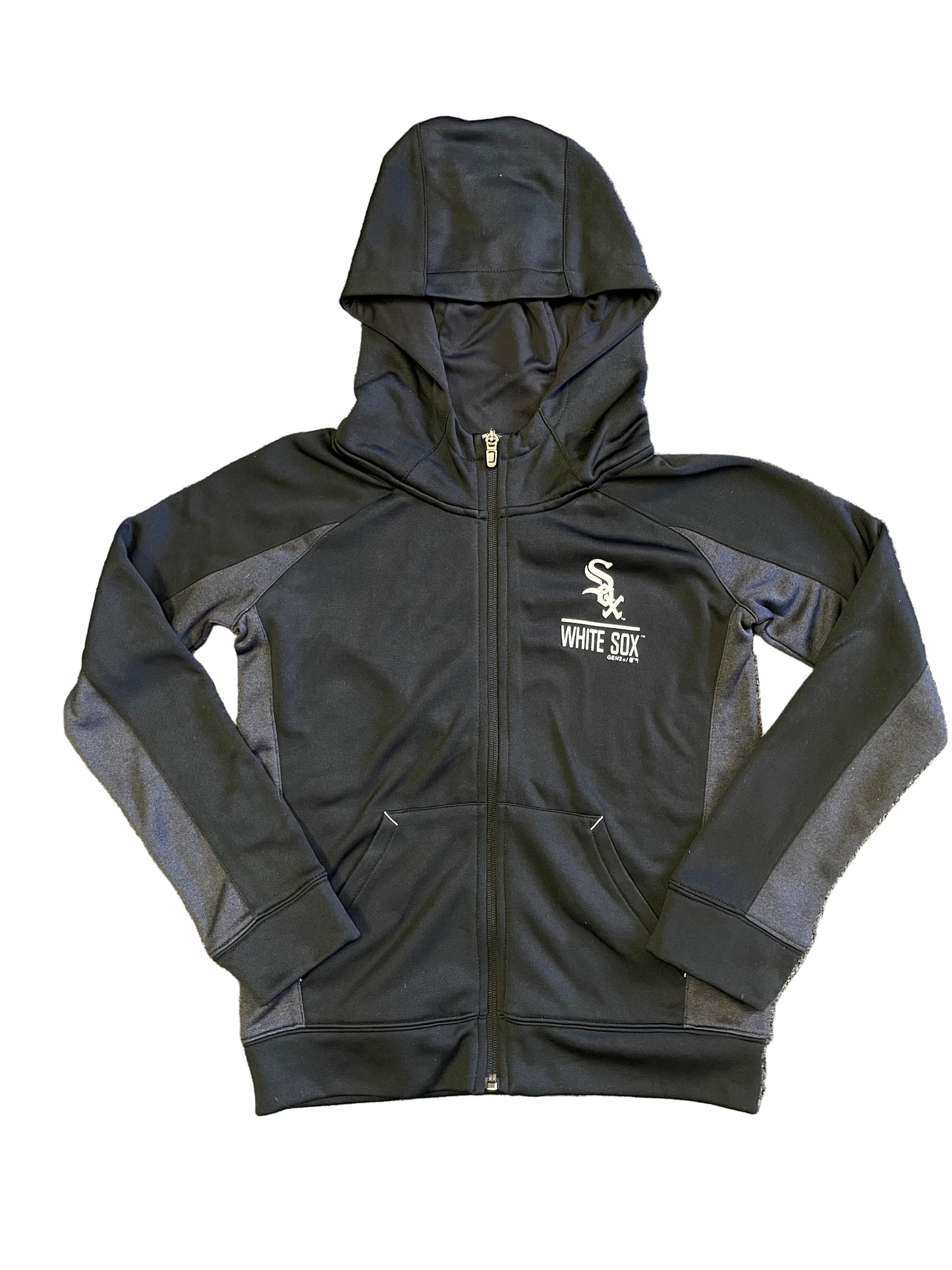 Chicago White Sox Youth Gen II Hoodie - Black