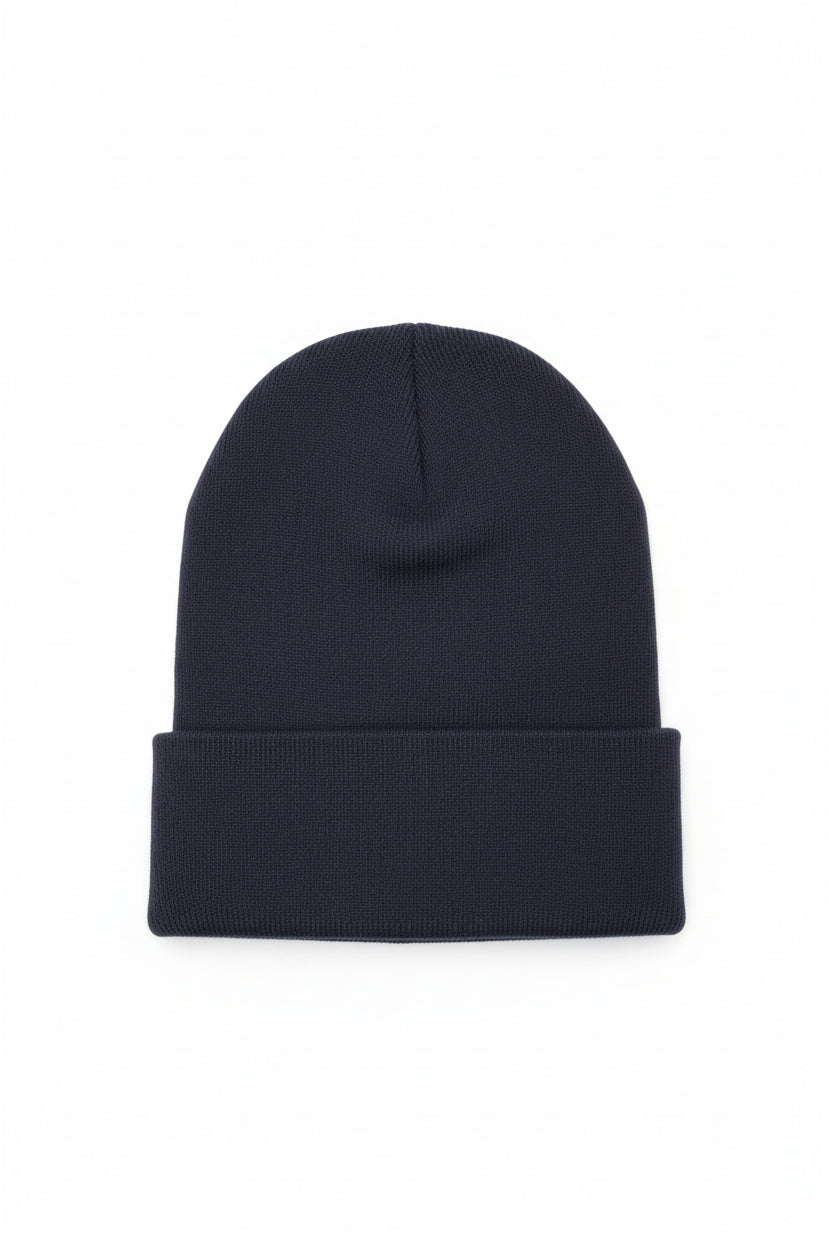 Chicago Orange and Navy Skull Cap Beanie