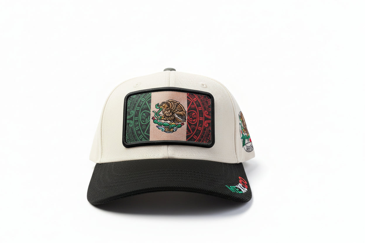 Mexico Flag Embroiderred National Hat