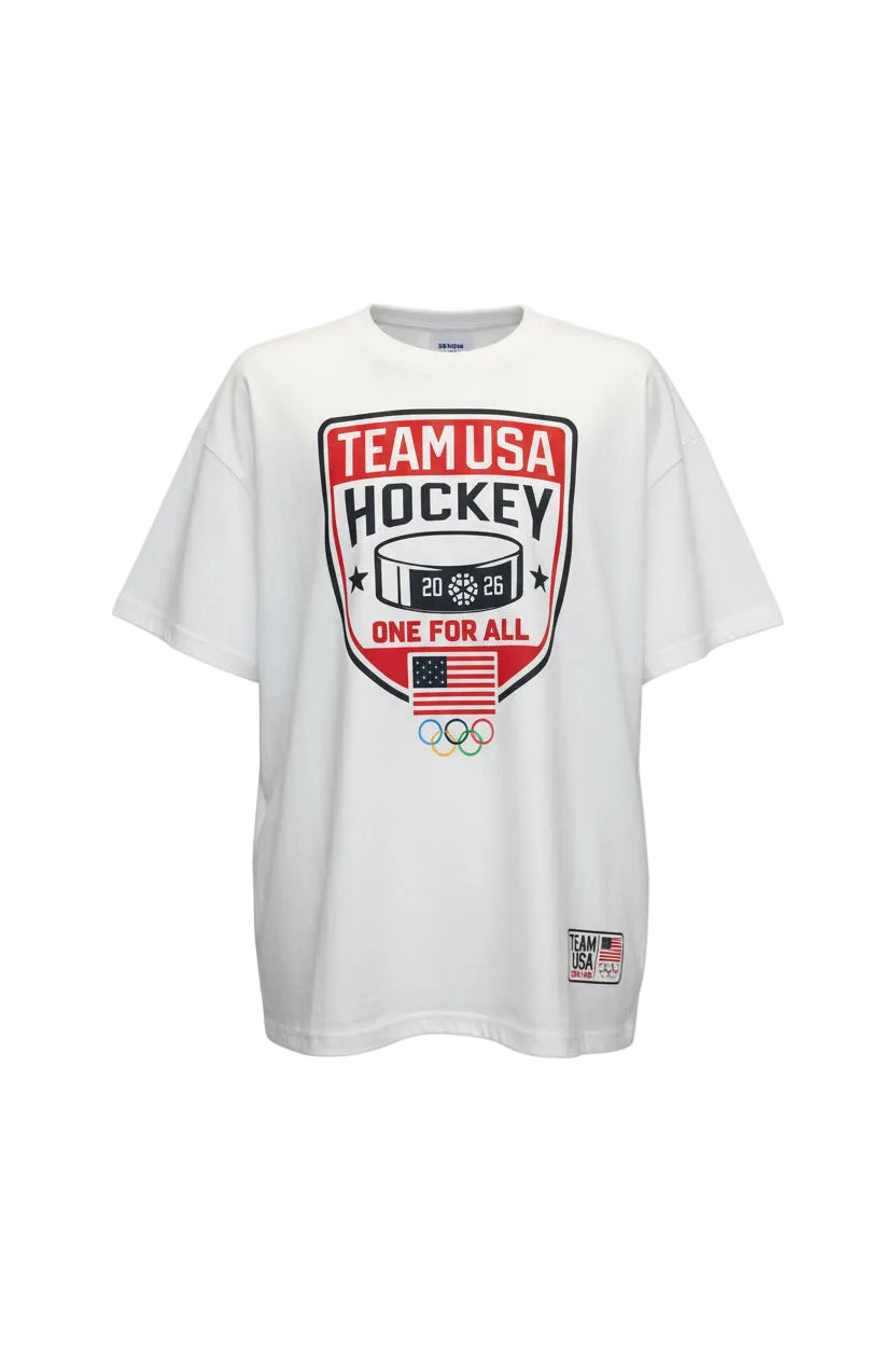 Team USA Hockey 2026 Puck T-Shirt