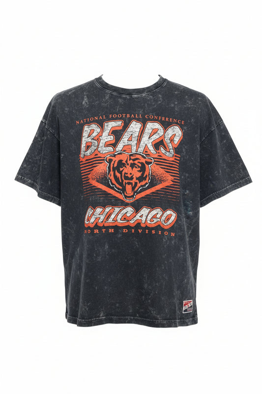 Chicago Bears Throwback Black Classic Women's T-Shirt