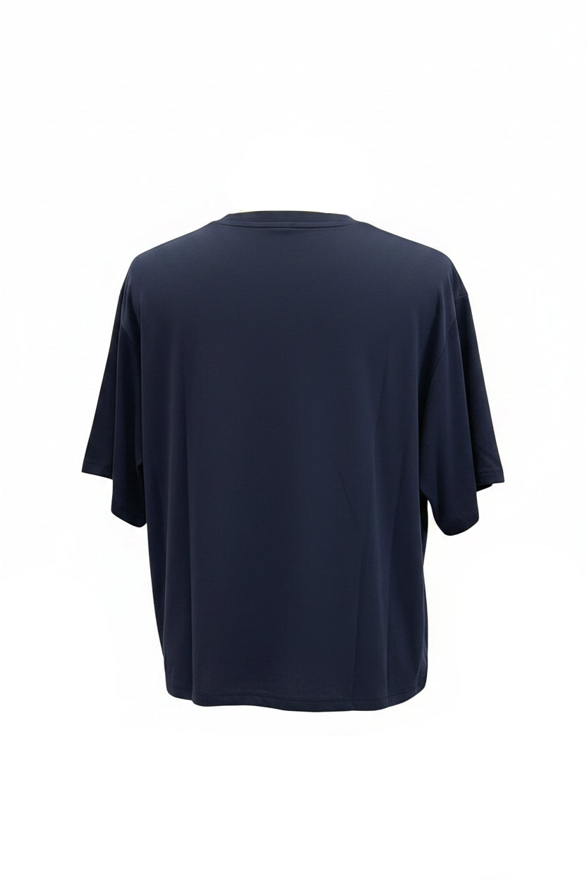 Chicago Bears Women's Primary Logo Cropped Oversized Tee