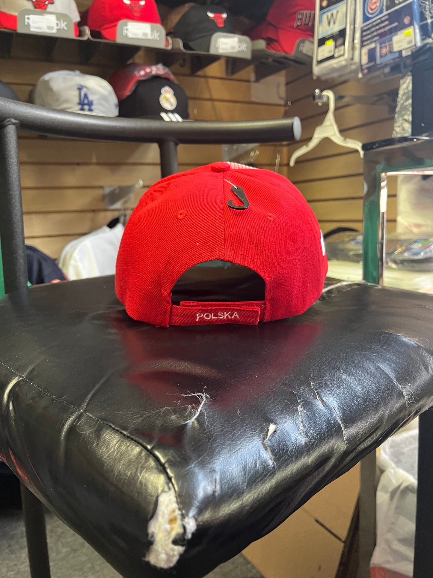 Polska Red and White 3D Stitched Emblem Polish Hat