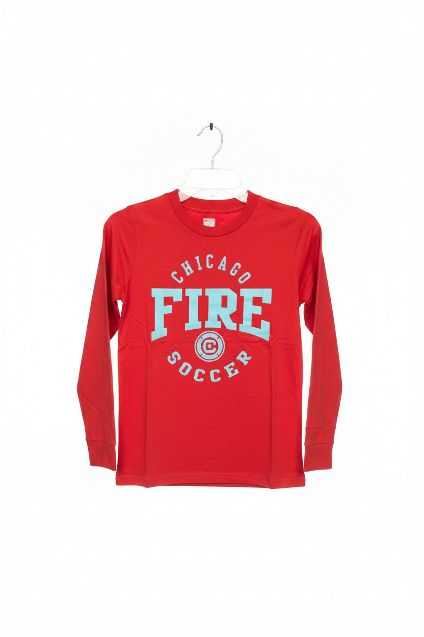 Chicago Fire Long Sleeve Youth T-Shirt