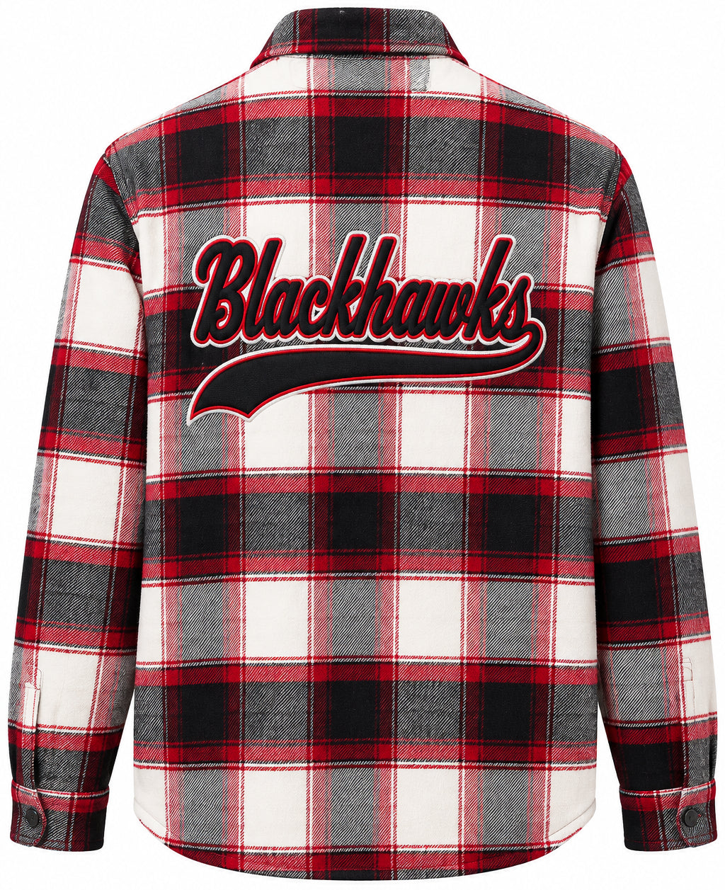 Chicago Blackhawks GIII Stitched Flannel Jacket