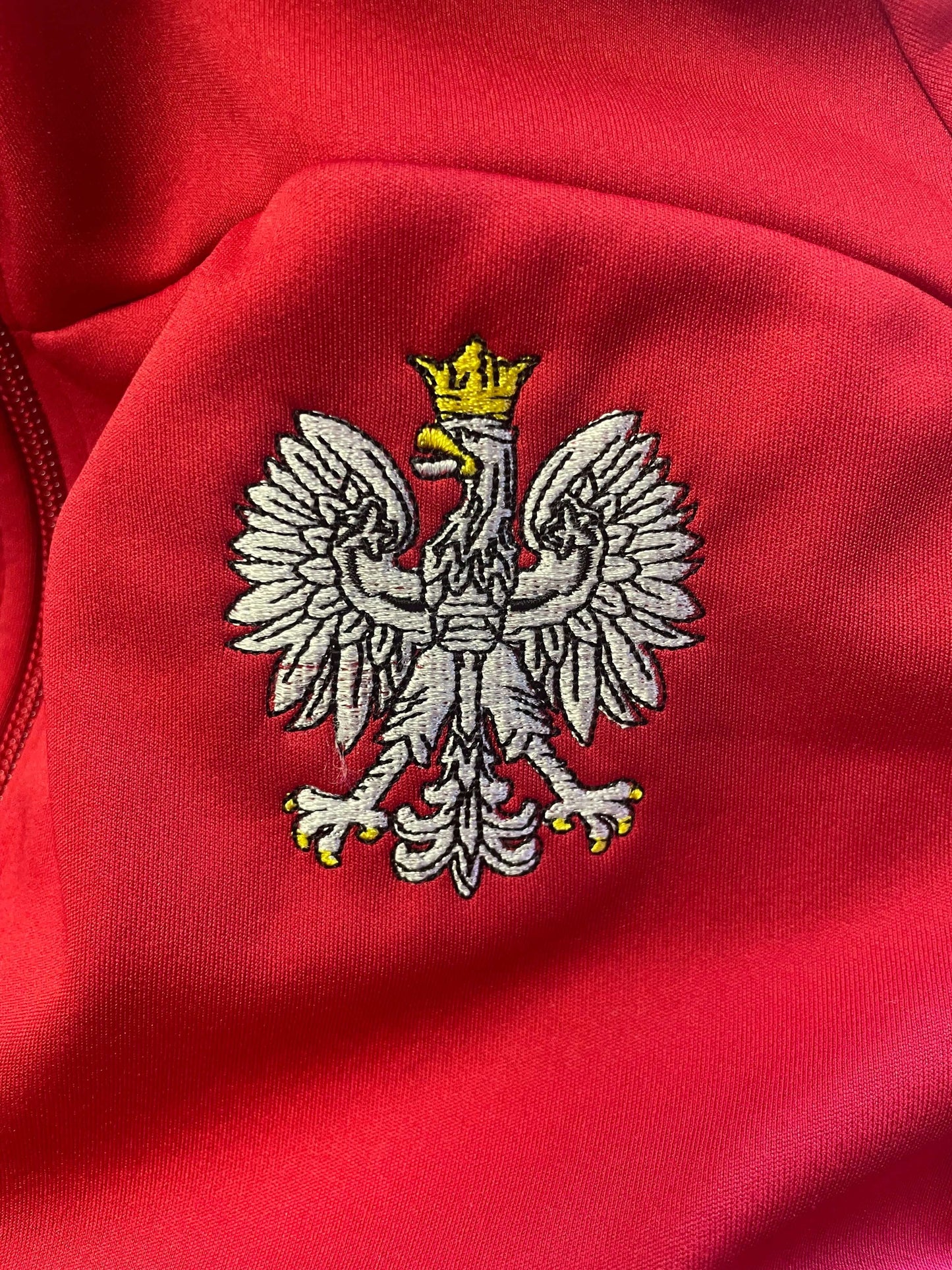 Polska Women's Poland Antigua Link Golf Jacket - Red