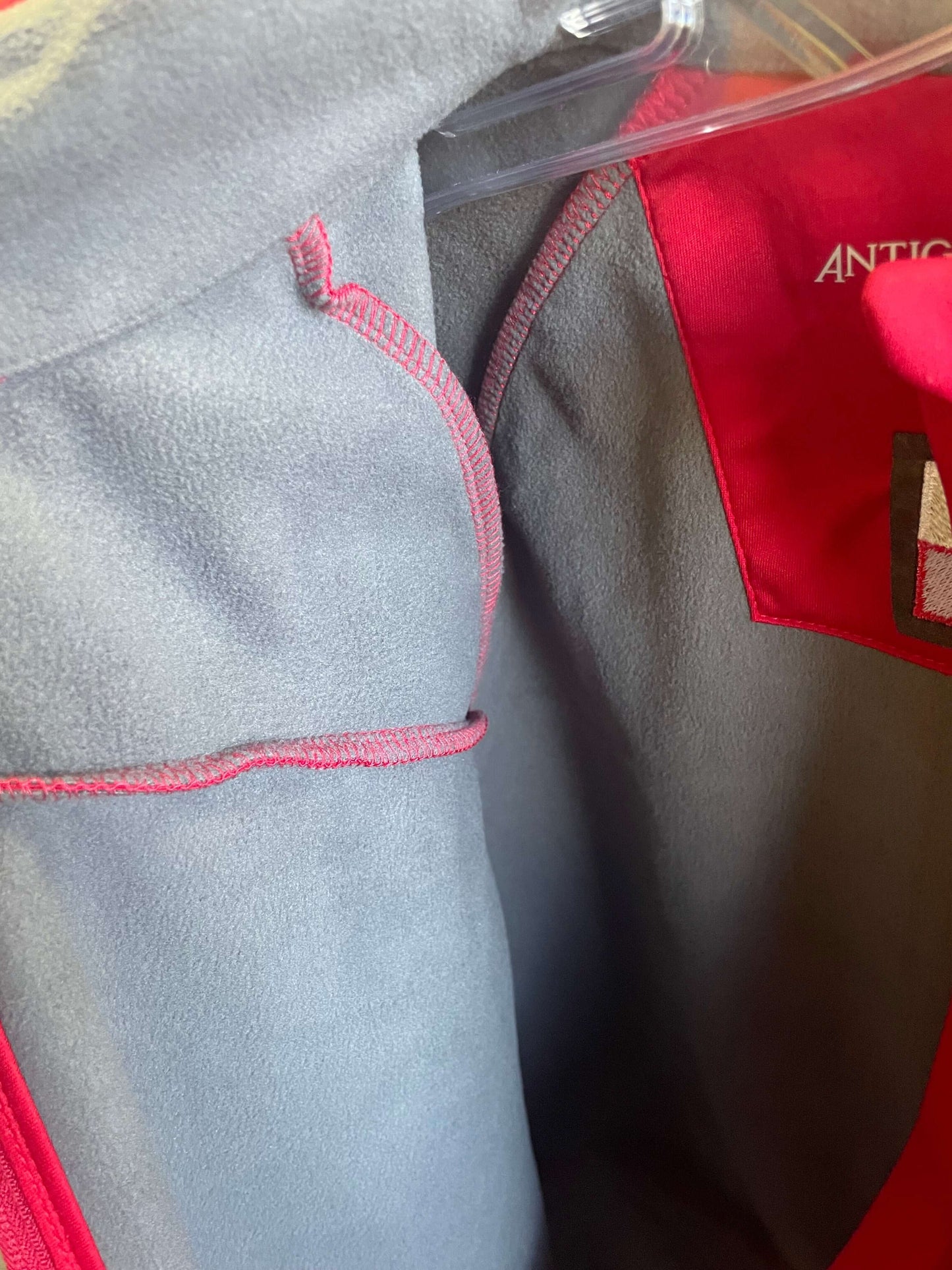 Polska Women's Poland Antigua Link Golf Jacket - Red