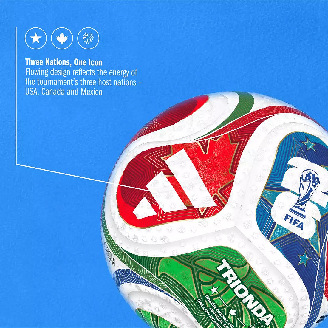 adidas FIFA World Cup 2026 Trionda Pro Official Match Ball