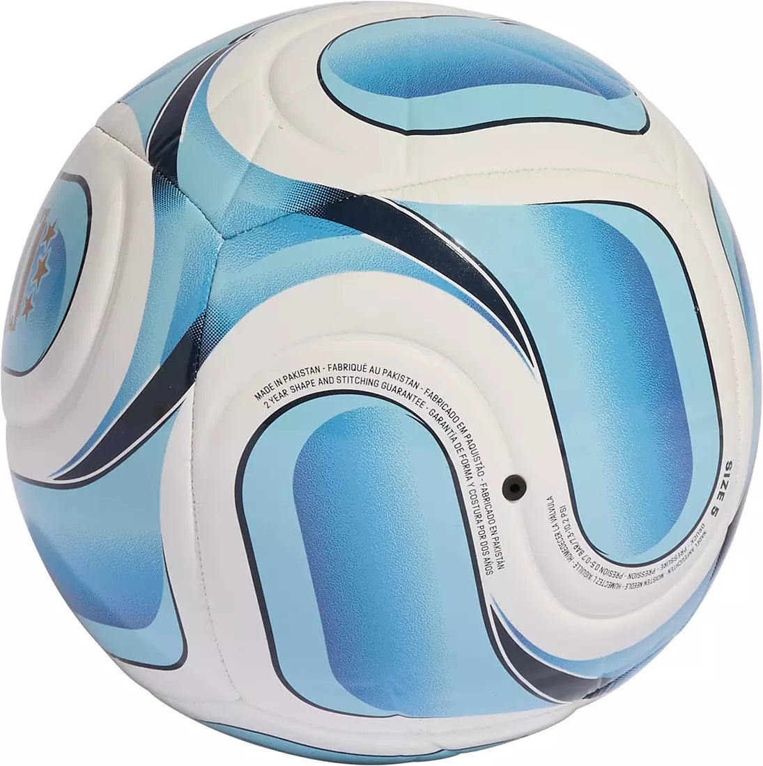adidas Trionda Argentina Home Club Soccer Ball - size 5