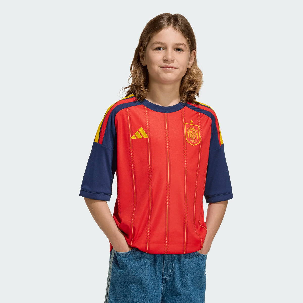 Spain 2026 Home Youth adidas Jersey