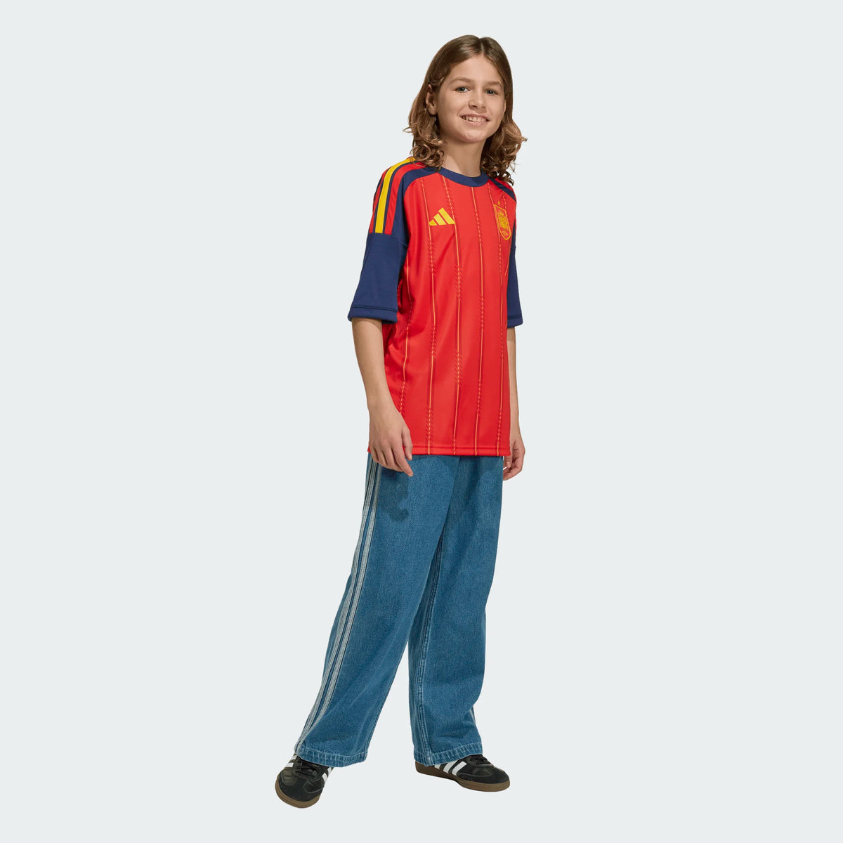 Spain 2026 Home Youth adidas Jersey