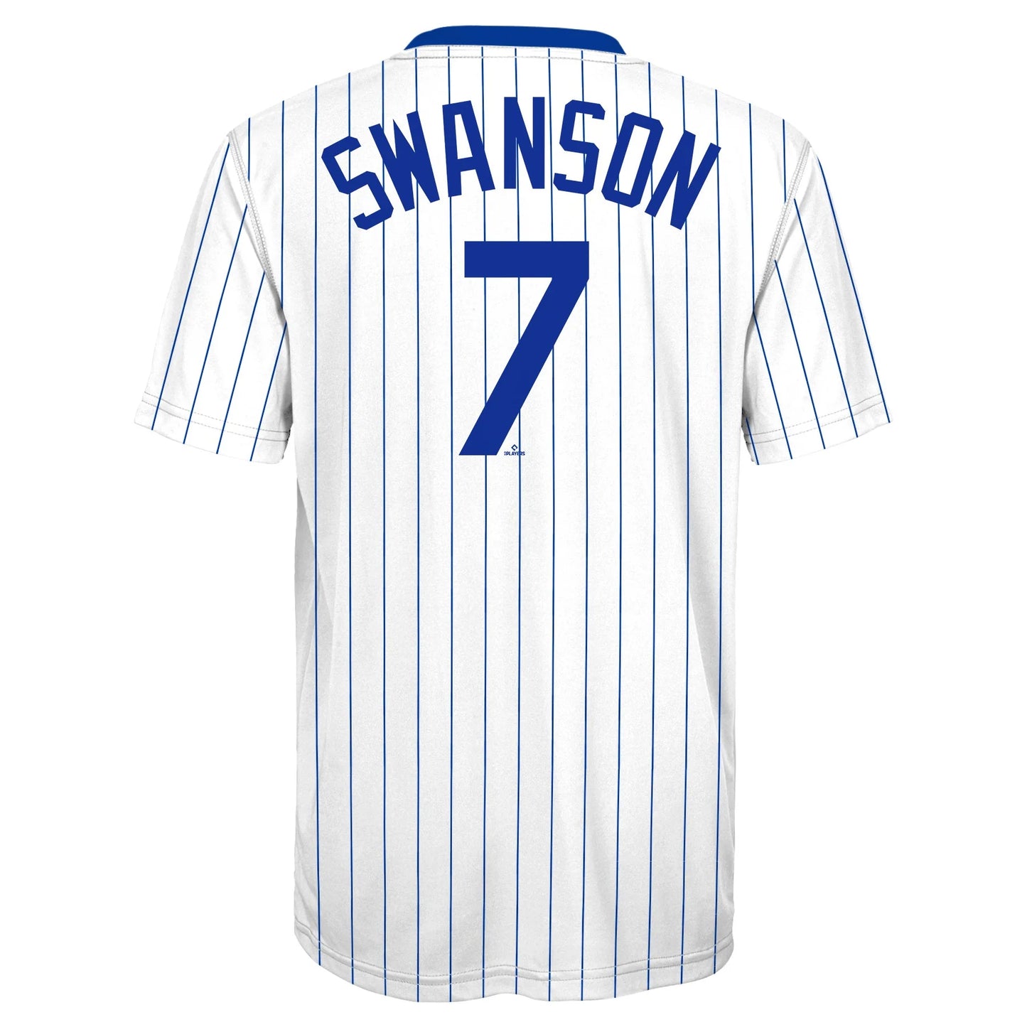 Chicago Cubs Dansby Swanson Sublimation Cooperstown Youth Replica Jersey