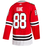 Man's Chicago Blackhawks Patrick Kane adidas Home Authentic Player Jersey  Red