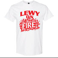 Lewandowski "LEWY ON FIRE" ADULT T-shirt