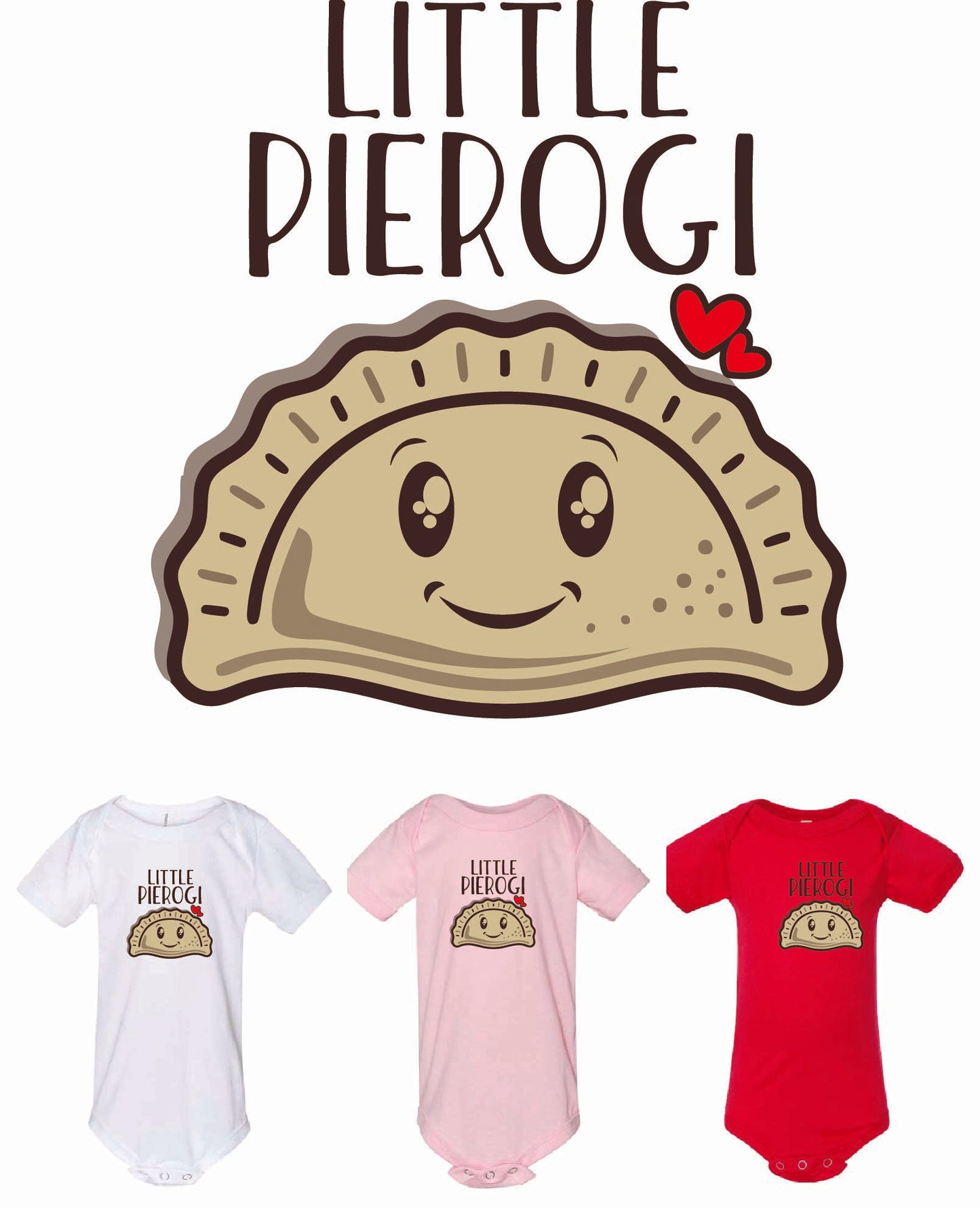 Little Pierogi Polska Baby Bodysuit