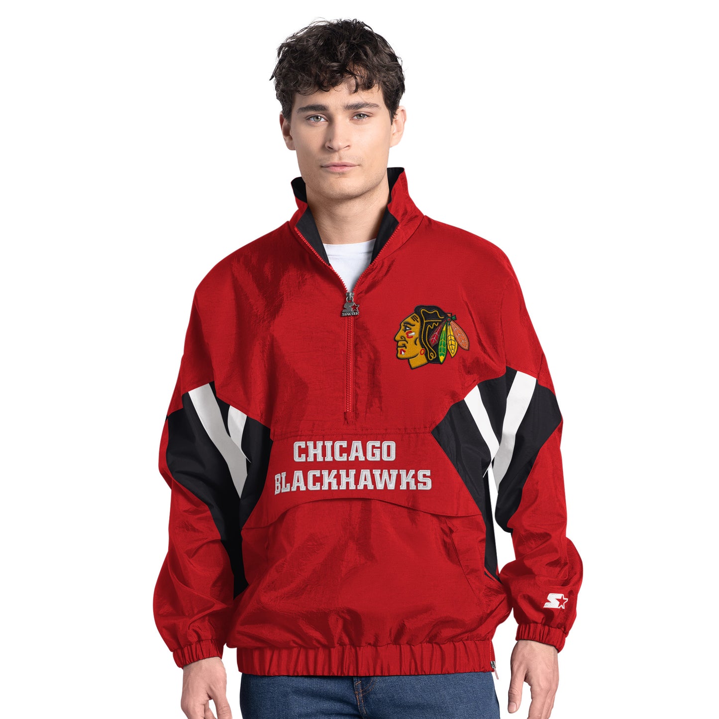 Chicago Blackhawks Retro Varsity Starter Jacket