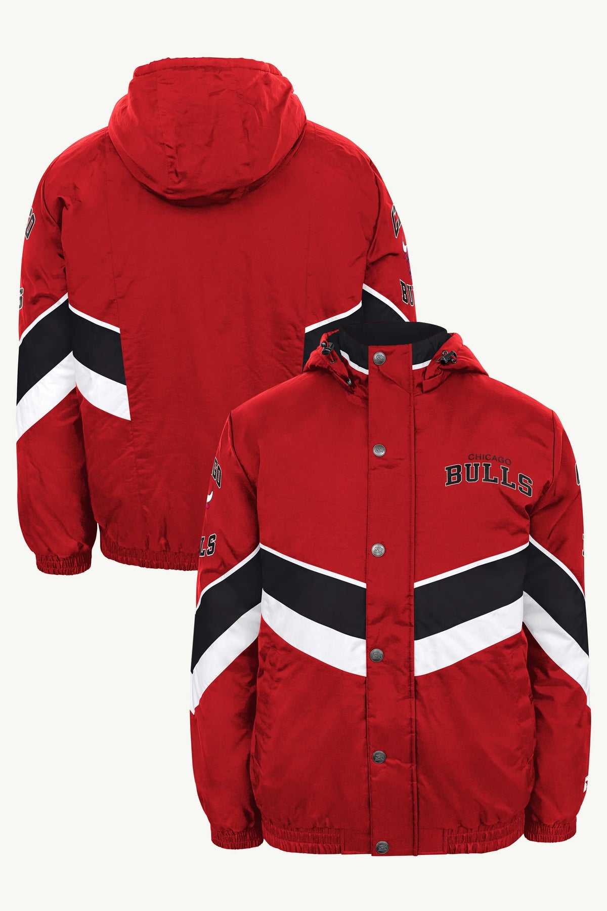 Chicago Bulls Men's Chevron Full Zip Starter Jacket