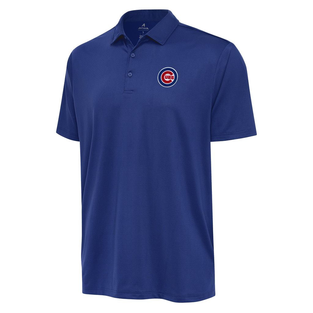 Chicago Cubs Elipse Antigua Blue Polo