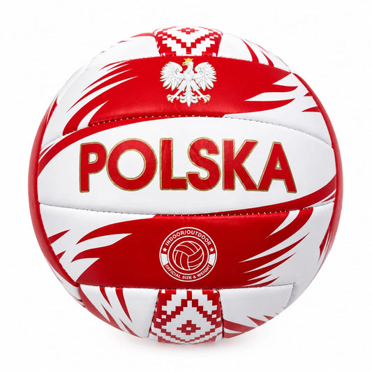 Polska Volleyball - Geometric Eagle & Flag
