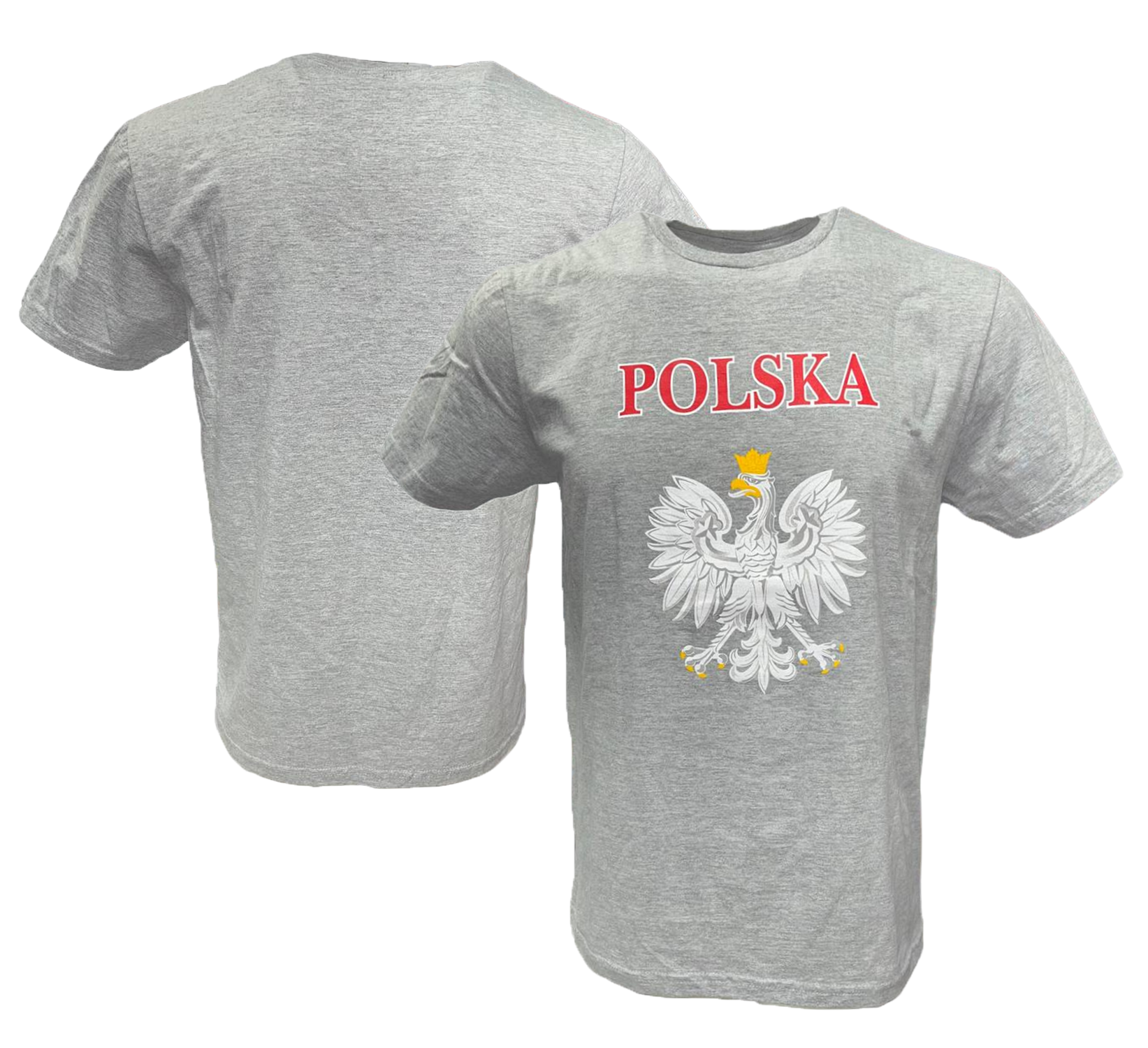 Polish Men s Polska Softstyle Printed Eagle Crest T Shirt polish-men-s-polska-softstyle-printed-eagle-crest-t-shirt
