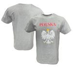 Polish Men's Polska Softstyle Printed Eagle Crest T-Shirt