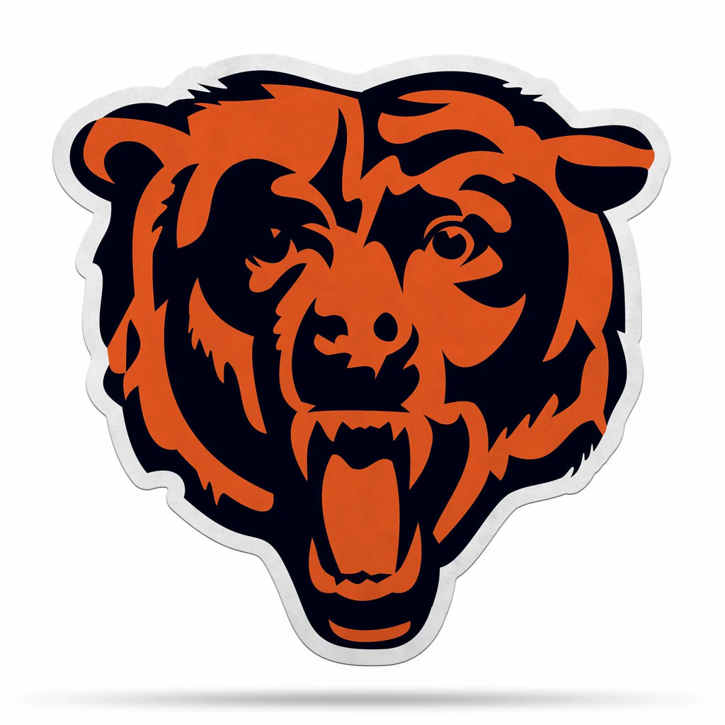 Chicago Bears Primary Logo 18"x18" Room Pennant