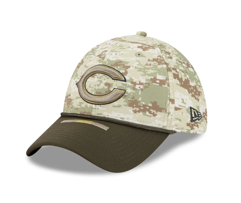 Chicago Bears 2025 Salute to Service Digi Camo 39THIRTY Stretch Fit