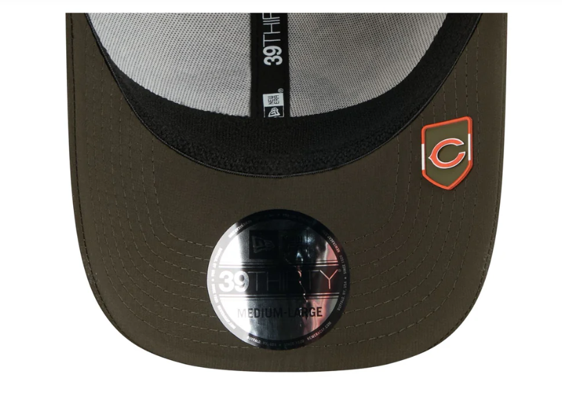 Chicago Bears 2025 Salute to Service Digi Camo 39THIRTY Stretch Fit