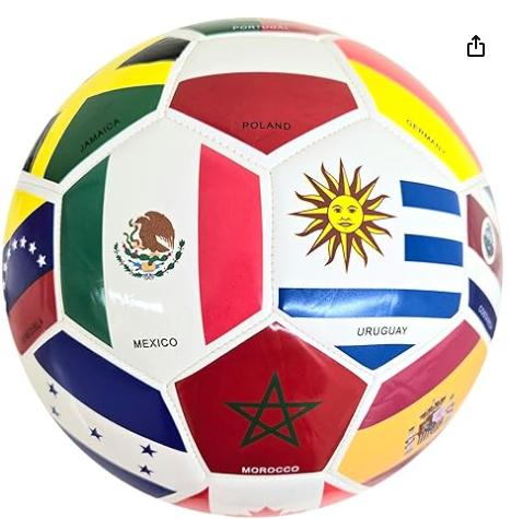 International Country Training Soccer Ball - Elite Edition - Size 5