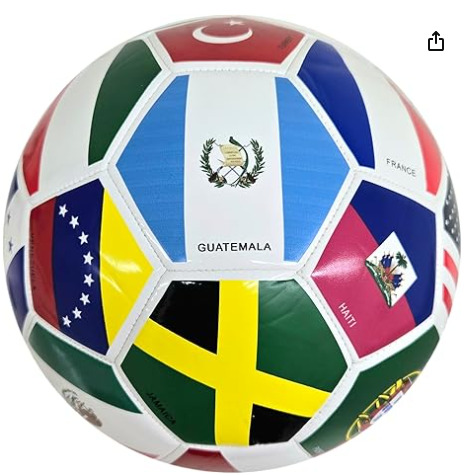 International Country Training Soccer Ball - Elite Edition - Size 5