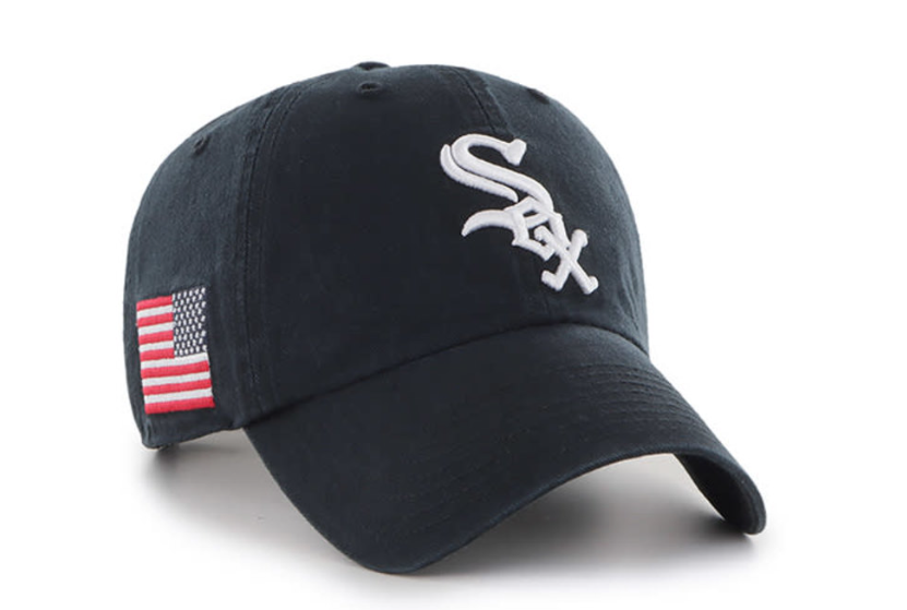 Chicago White Sox Black Heritage '47 Clean Up Hat