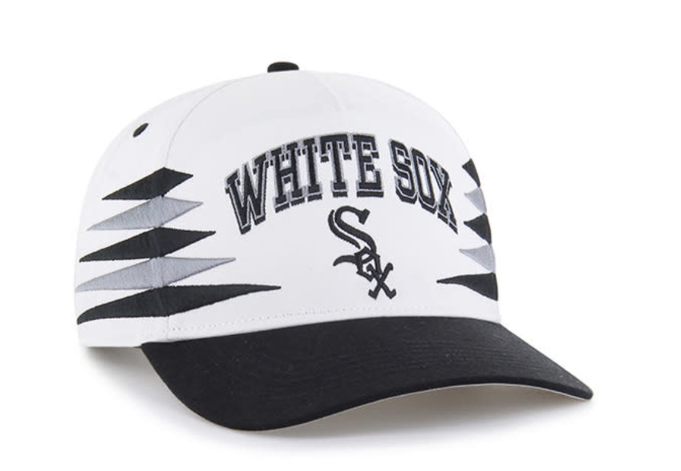 Chicago White Sox White Diamond Cut '47 Hitch Hat