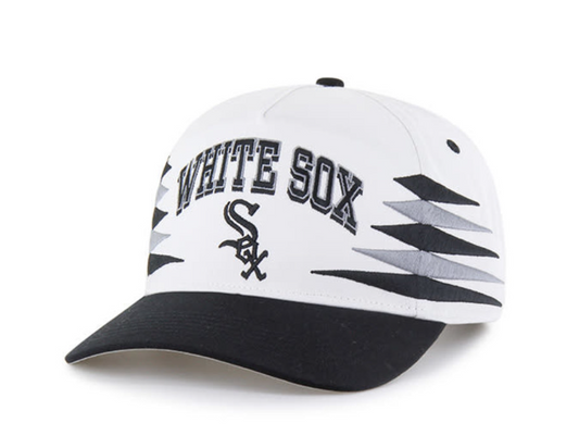 Chicago White Sox White Diamond Cut '47 Hitch Hat