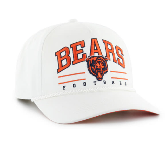 Chicago Bears White Roscoe '47 Hitch Youth Adjustable Hat