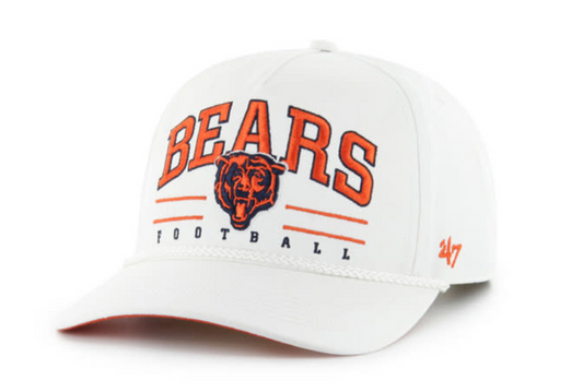 Chicago Bears White Roscoe '47 Hitch Youth Adjustable Hat