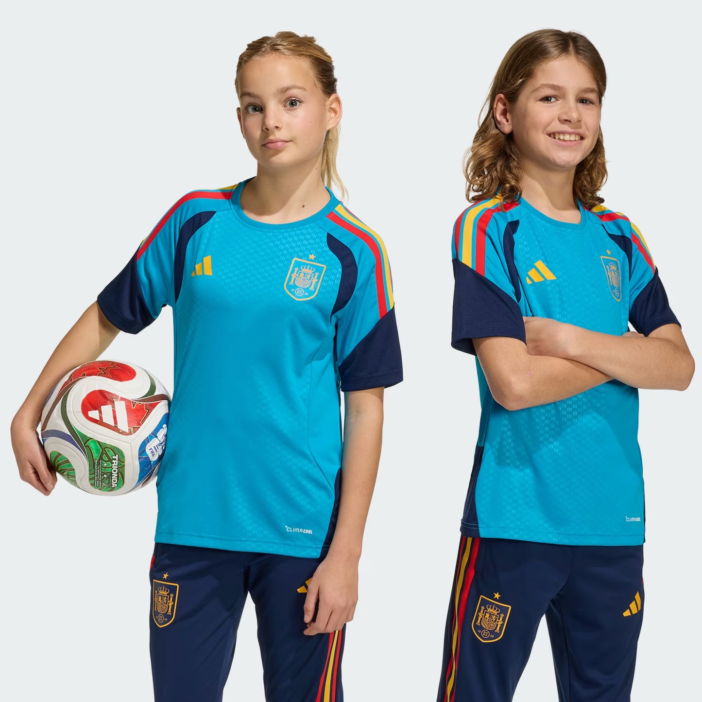 Adidas Spain 26 Tiro Training Kids Jersey