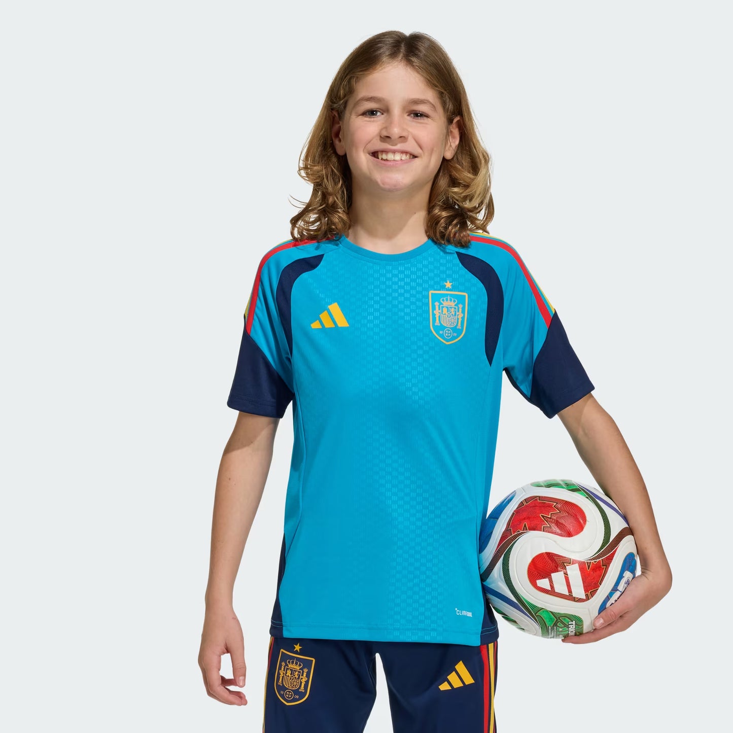 Adidas Spain 26 Tiro Training Kids Jersey
