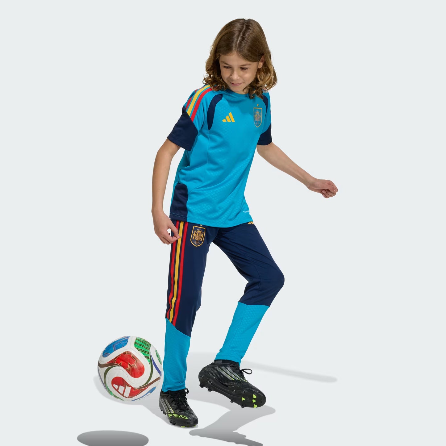 Adidas Spain 26 Tiro Training Kids Jersey