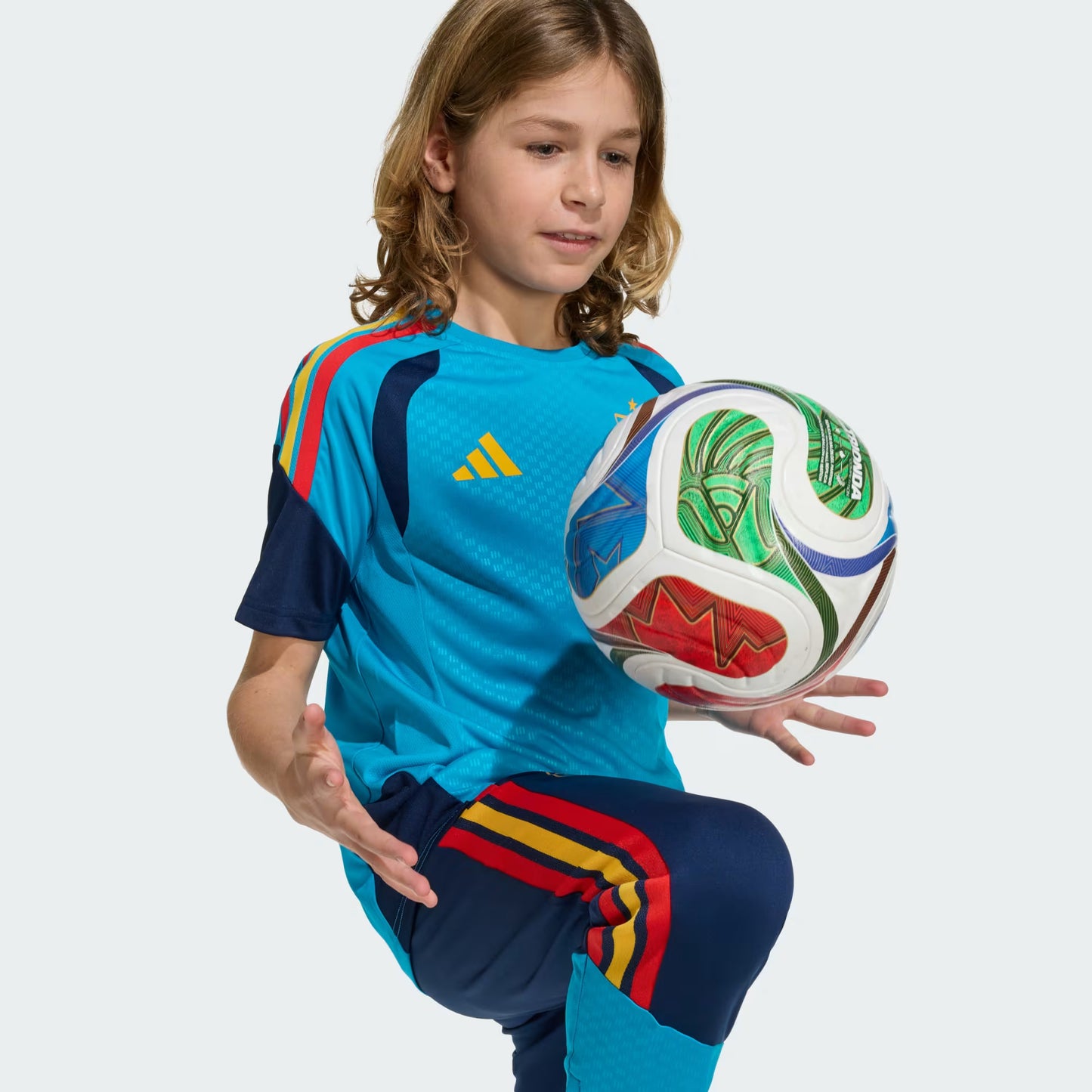 Adidas Spain 26 Tiro Training Kids Jersey